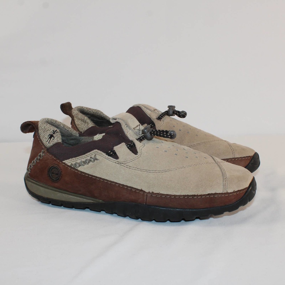 EUC Timberland Smartwool Tan Suede Leather Men's Shoe SZ 7